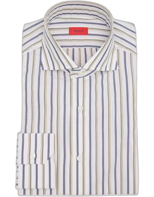 Men's Striped Dress Shirt
