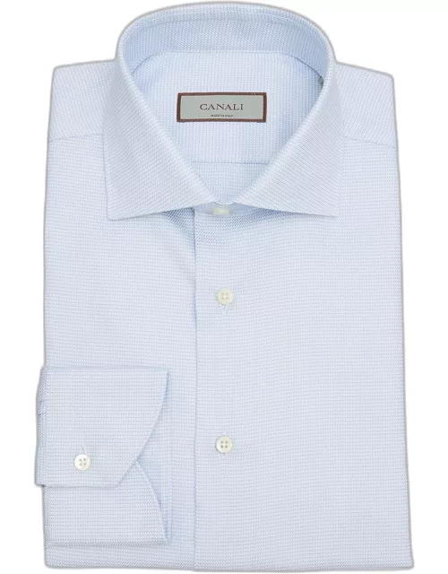 Men's Cotton Micro-Structure Dress Shirt
