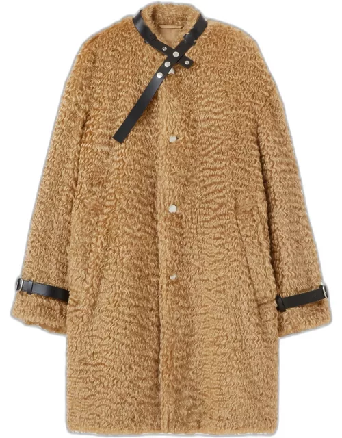 Wavy Mohair Coat