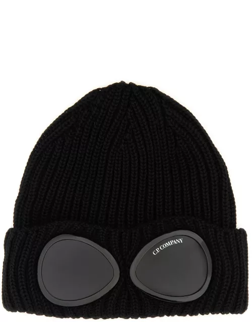 c. p. company beanie hat with logo