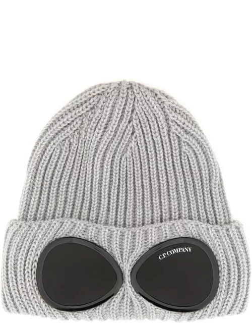 c. p. company beanie hat with logo