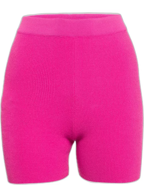 Jacquemus Pink Jersey Shorts