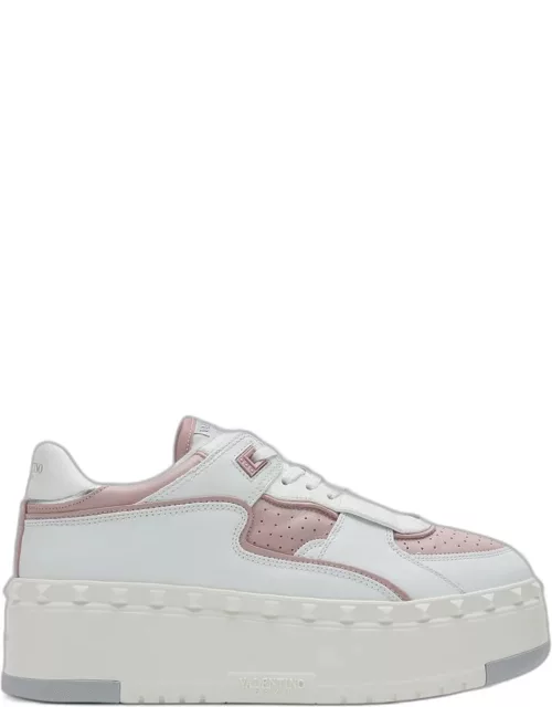 Freedots XL white/pink sneaker
