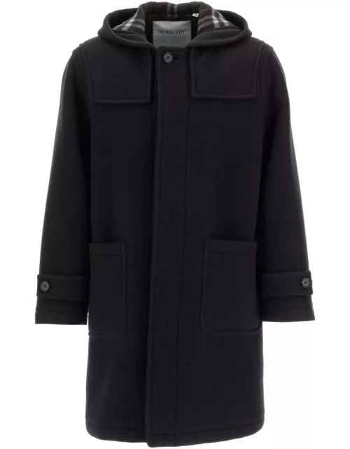 BURBERRY woolen montgomery coat
