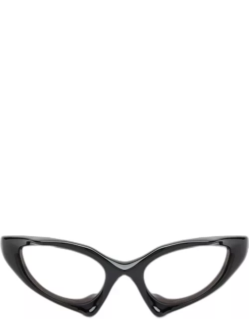 Runner Cat black mirrored sunglasse