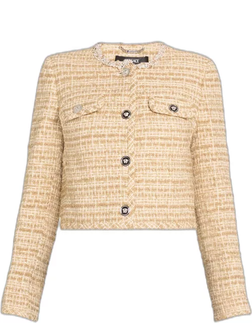 Embellished Tweed Jacket