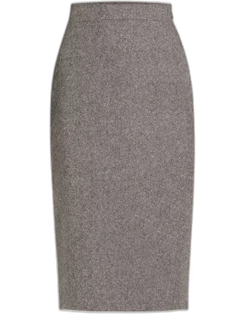 Ursula Wool Pencil Skirt