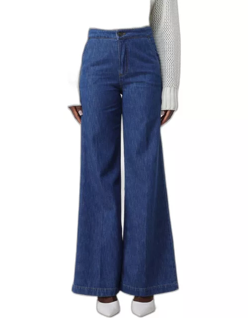 Jeans TWINSET Woman color Deni