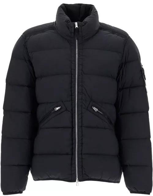 STONE ISLAND nylon stretch down jacket