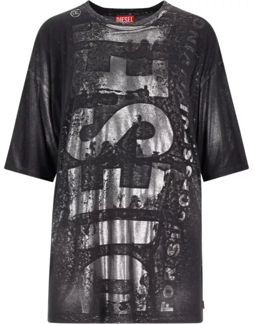 Diesel 'T-Boxt-Bisc' Printed T-Shirt