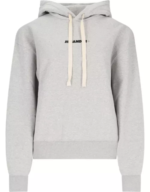 Jil Sander Logo Hoodie