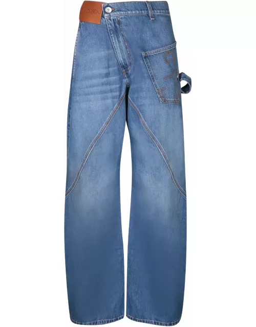 J. W. Anderson twisted Workwear Blue Cotton Jean