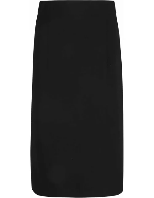 Moschino Asymmetric Plain Skirt
