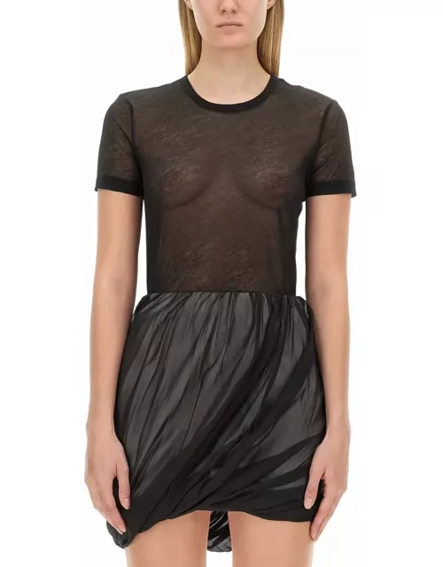 Helmut Lang Transparent T-shirt