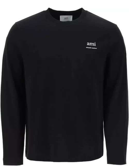 Ami Alexandre Mattiussi Long-sleeved Cotton T-shirt For