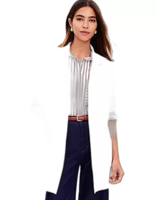 Loft Relaxed Pocket Sweater Blazer