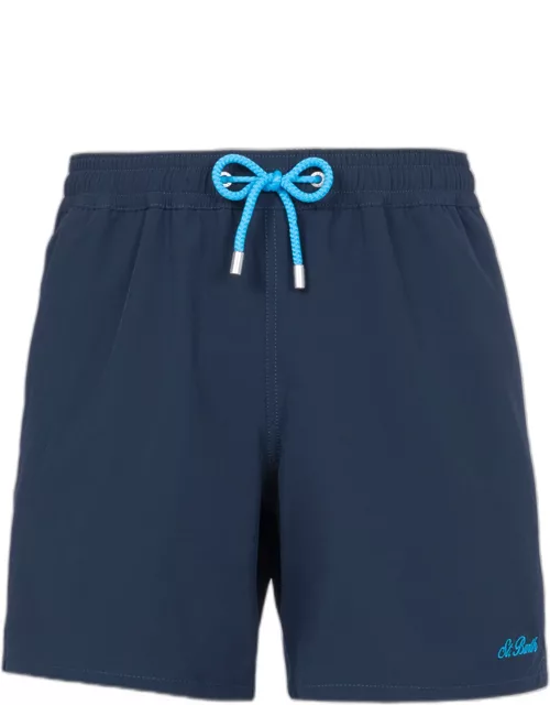 MC2 Saint Barth Man Blue Comfort Swim Short