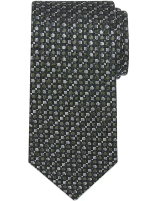 JoS. A. Bank Men's Traveler Collection Microchip Tie, Green, One