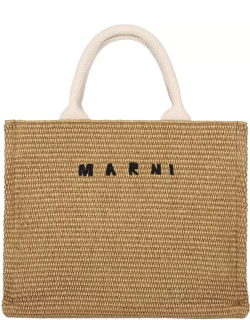 Marni Logo Small Tote Bag