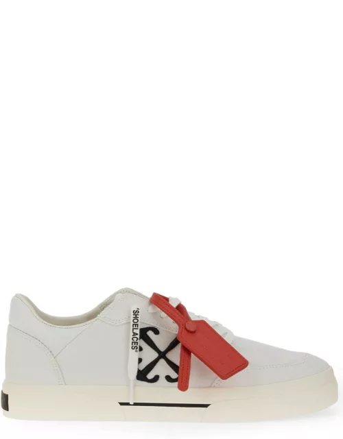 off-white leather sneaker