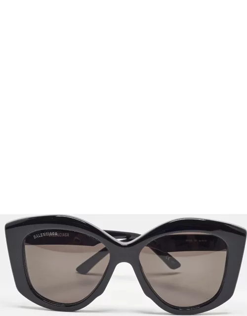 Balenciaga Black BB0126S Cat Eye Sunglasse
