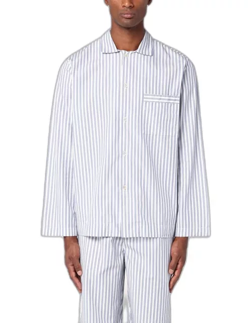 White striped pyjama shirt