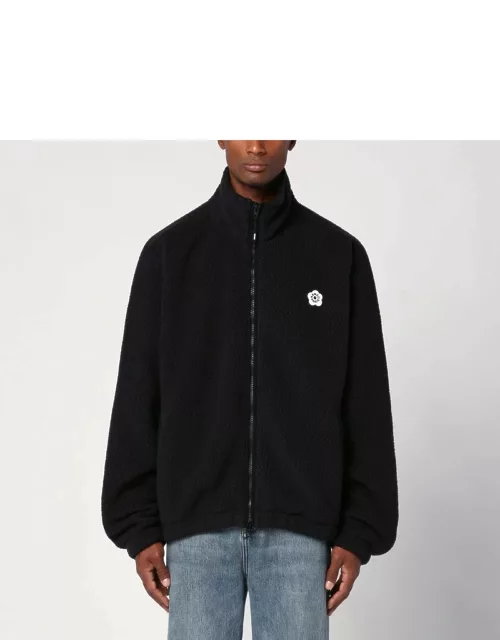 Black fleece sweatshirt