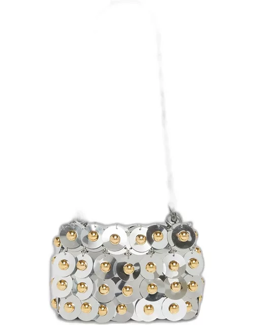 Sac a Main Disc Studded Shoulder Bag