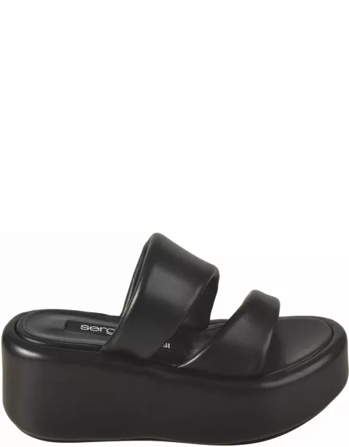 Sergio Rossi Spongy Wedge Sandal