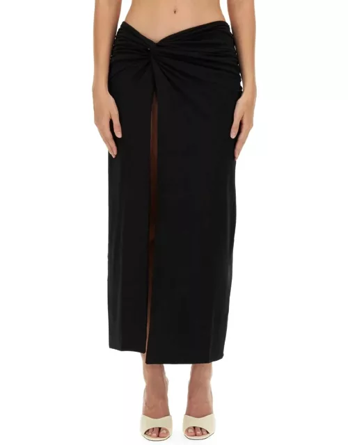 Rotate by Birger Christensen Twisted Skirt