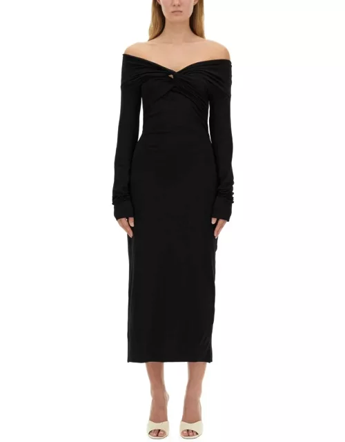 Rotate by Birger Christensen Dress With Knot