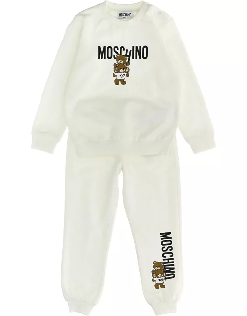 Moschino Sweatshirt Suit + Logo Print Jogger