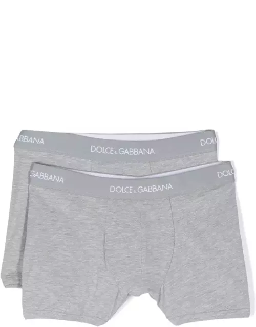 Dolce & Gabbana Set Of 2 Briefs With Logo