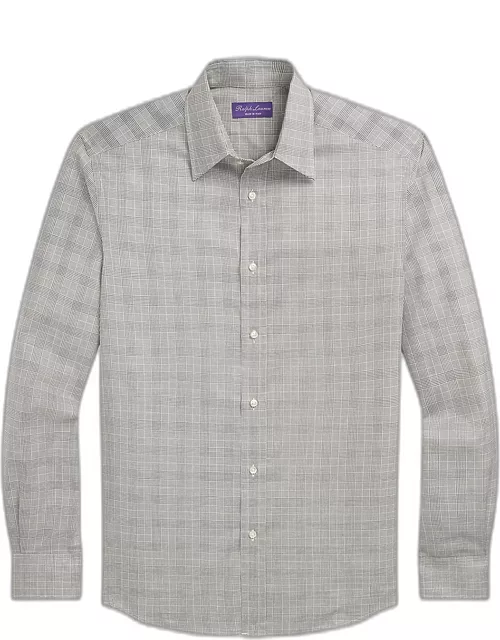 Men's Glen Plaid Flannel Shirt