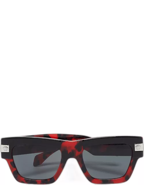Versace Red/Black MOD.4464 Medusa Square Sunglasse