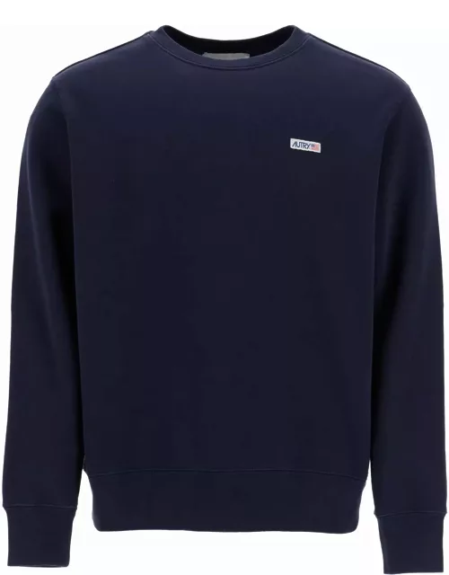 AUTRY relaxed fit crewneck sweat