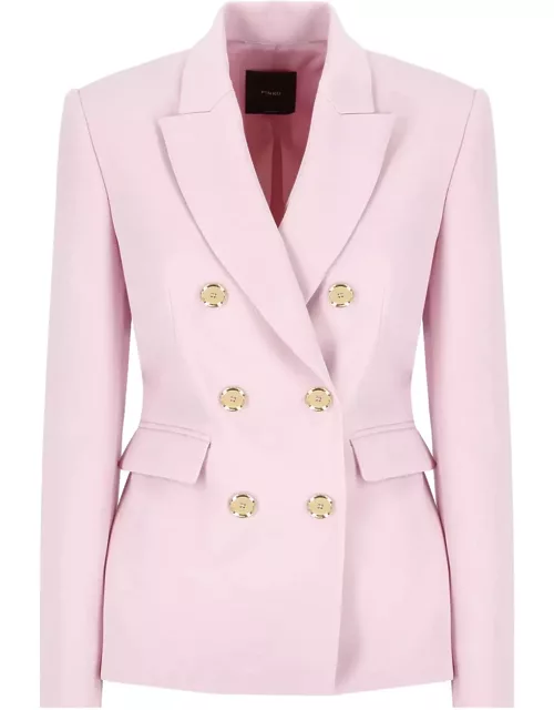 Pinko Granato Double Breasted Blazer