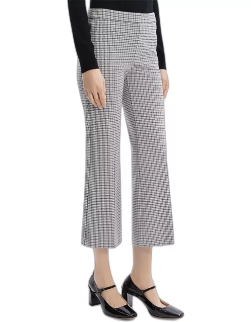 Houndstooth Kick Flare Pant