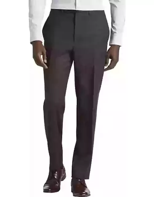 Collection by Michael Strahan Men's Michael Strahan Classic Fit Suit Separates Pants Dk Purple Neat