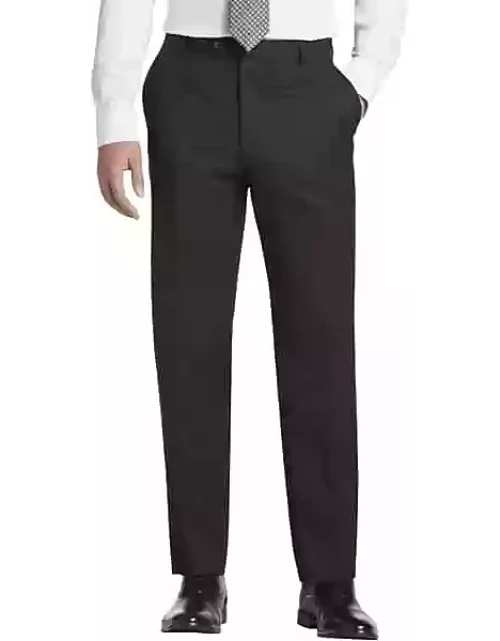 Pronto Uomo Platinum Big & Tall Men's Modern Fit Suit Separates Pants Charcoal Gray