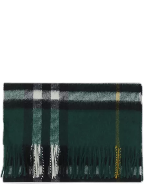 Scarf BURBERRY Woman color Green