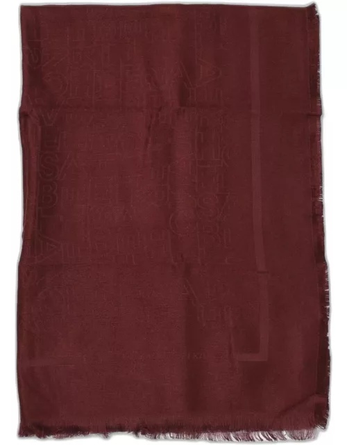 Scarf ELISABETTA FRANCHI Woman color Burgundy