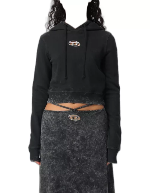 Sweatshirt DIESEL Woman color Black