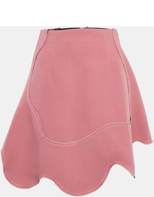Sportmax Pink Crepe Mini Skirt