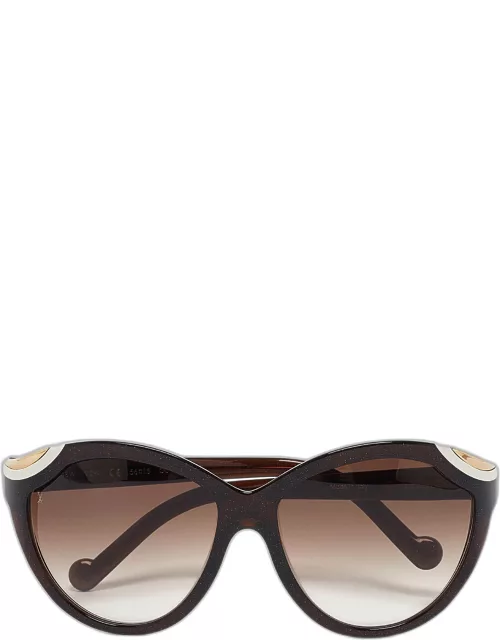 Louis Vuitton Brown Gradient Z0748W Ivy Cat Eye Sunglasse