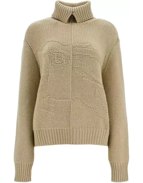 BURBERRY cashmere sweater with ekd design