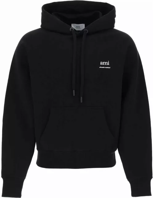 AMI ALEXANDRE MATIUSSI organic cotton hoodie with hood