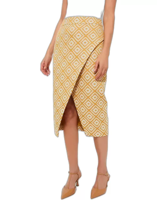 Marigold Tweed Margo Skirt