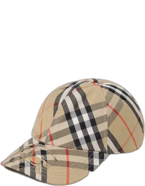 Hat BURBERRY Woman color Earth