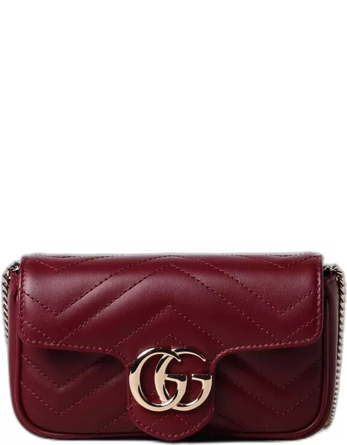 Crossbody Bags GUCCI Woman color Red